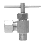 Captive Sleeve Angle Needle Valve